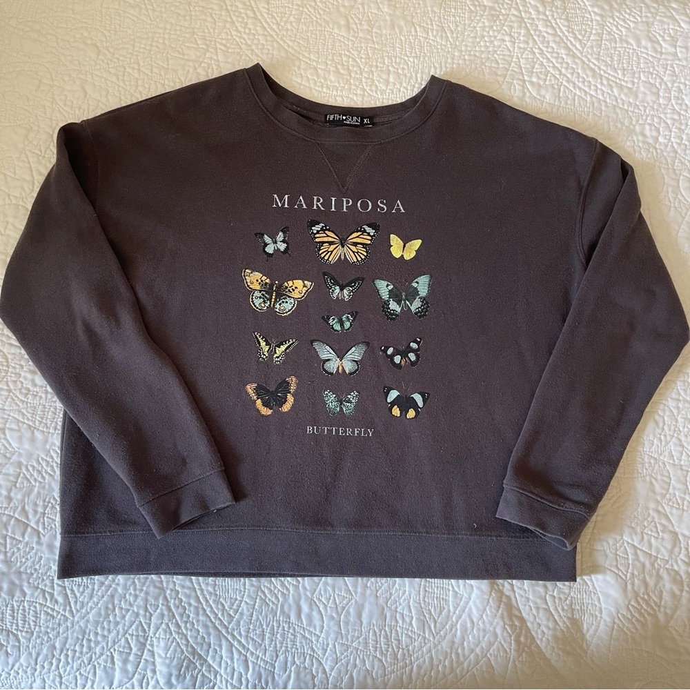 Fifth Sun Butterfly Sweater